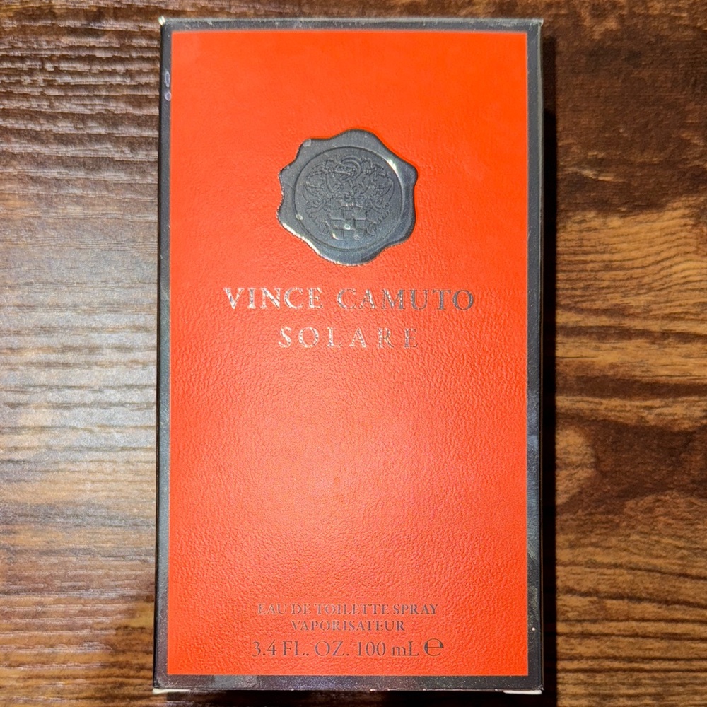 Vince Camuto Solare Eau de Toilette 3.4oz Men Cologne SKU007
